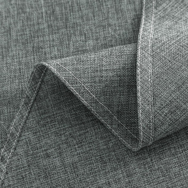 SPRICA Round Tablecloth 160cm Diameter Water Resistant Linen Texture Spill