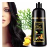 Shampoo Tinte Natural Cubre Canas Negro Nutre Protege