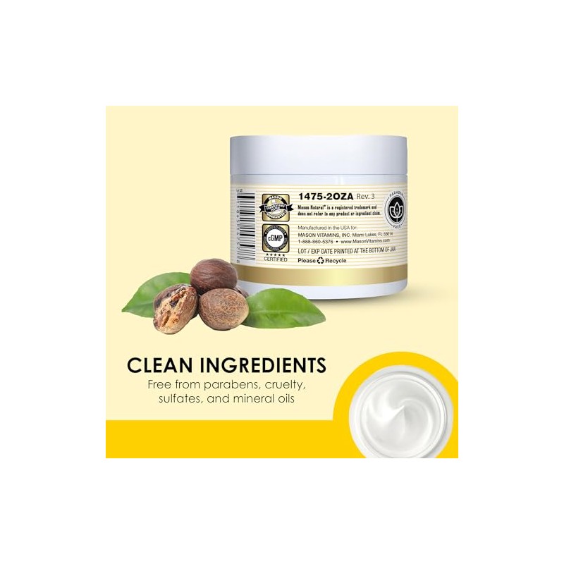 Mason Natural Vitamins Collagen Beauty Cream 100% Pure Collagen Pear