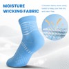 IRAMY Compression Socks for Women Men Coolmax Moisture Wicking Ankle