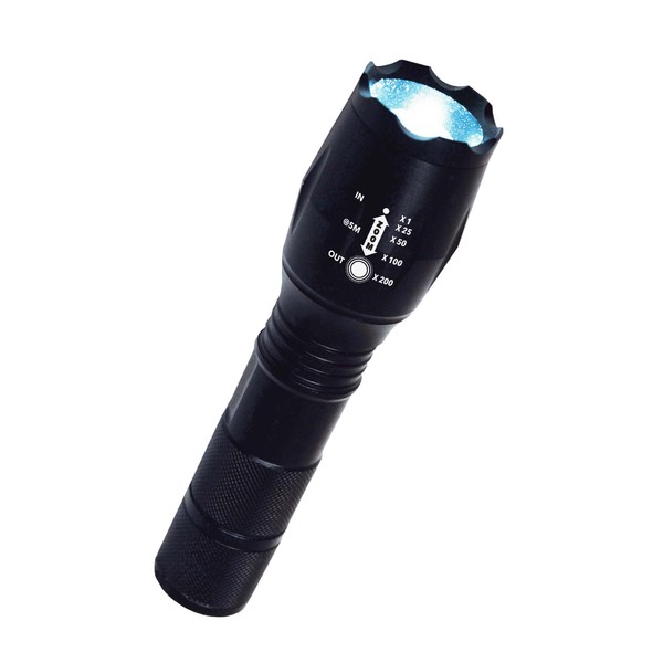 Atomic Beam LED Flashlight Original by BulbHead, 5 Beam Modes, Tactical Light Bright Flashlight (1 Pack)