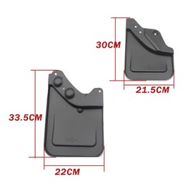 Set of 4 Pcs Mud Flaps Splash Guards Mudguards Mudflaps Fit for Toyota Tacoma 2024 2025 Sedan Mud Splash Guards Front and Rear (Driver and Passenger Sides)