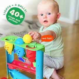 Move2Play, Feed The Fish | Interactive Baby & Toddler Toy | 1, 2+ Year Old Gift & Birthday Present | Boys & Girls Babies Ages 6, 7, 8, 9, 10, 12, 18, 24+ Months Old