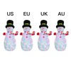 1.8m Christmas Yard Decoration Rotating Colorful Lights Inflatable Snowman Model