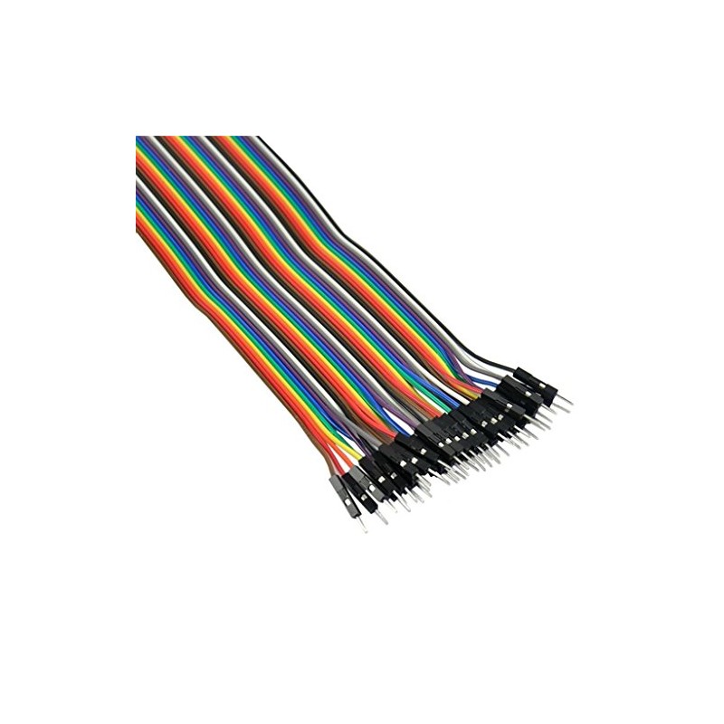 Aihasd 120P 20 cm Male Jumper Cable for Breadboard Circuit