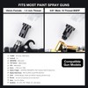 YUZES Disposable Paint Spray Gun Cup Kit - 20 Ounce