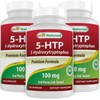 Best Naturals 5-HTP 100 mg 120 Capsules (Pack of 3)