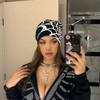 BAIMORE Y2K Gothic Spider Pattern Knitted Hat Winter Warm Acrylic