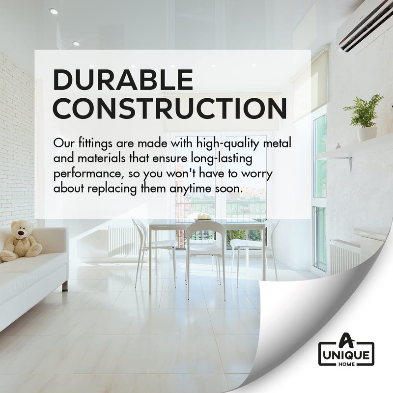 A.Unique Home Heavy Duty Metal Premium Quality Roller Blind Fittings