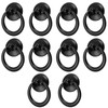 LC LICTOP Ring Pull Handle Knobs, 1.18 Inch Diameter, Zinc