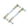 Partuto 2 Pcs 100mm Universal ATV Tie Rod Ball Joint