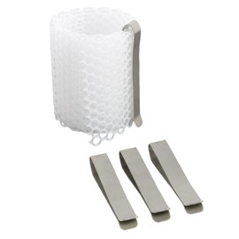 VIVO Cotton Candy Mesh and Clip Stabilizer Kit for Cotton Candy Machines, Fits VIVO Models and Other 20 inch Bowls, Cotton Candy Making Supplies for Easy Cleaning, CANDY-V000