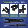 A20-6014 Single Tow Hook Heavy Duty Tow Hook Compatible with
