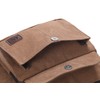 Takusan Shopping Unisex Canvas Shoulder Tote Bag, 2-Way Large Capacity,