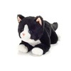 Teddy Hermann 91835 Dangling Cat Black 11,8"/30 cm, Soft Toy,