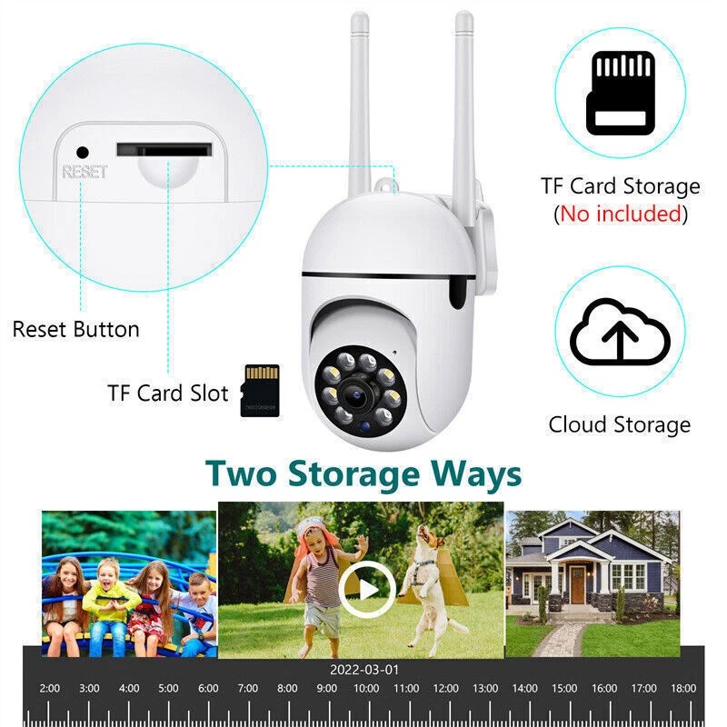 2Pcs Yi Lot HD 1080P Wireless Wifi 5G Home Security