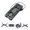 LABRIMP 2pcs Notebook Cooler Folding Laptop Cooling Pad Dual Fans