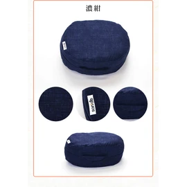 正座 The kutin For Practicing zabuton Navy Blue (三味線 Teacher, that thought the feet may not numb Beanbag)