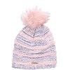 Antonio Knitted Hat with Bobble Pink