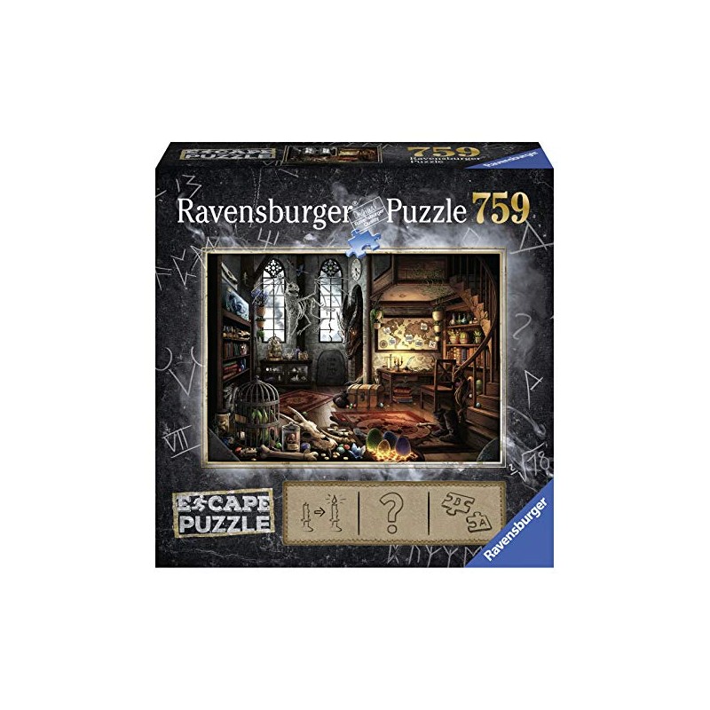 Ravensburger 19960 759 pièces Escape L'antre du Dragon Heart Puzzle