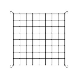 AC Infinity Grow Tent Trellis Netting 4x4', Heavy-Duty Elastic Plant Net with Steel Hooks, Flexible Hydroponics Support for Grow Tents, Gardening, and Horticulture