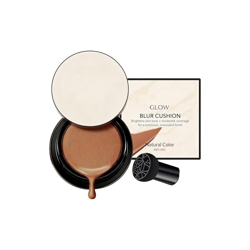 Base de Maquillaje en Cushion - Crema CC con Aplicador