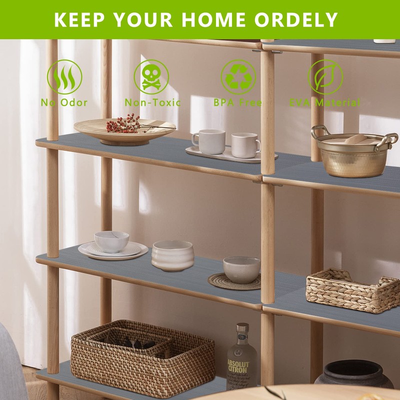 Drawer and Shelf Liner, Shelf Liner Non Adhesive Refrigerator Mats