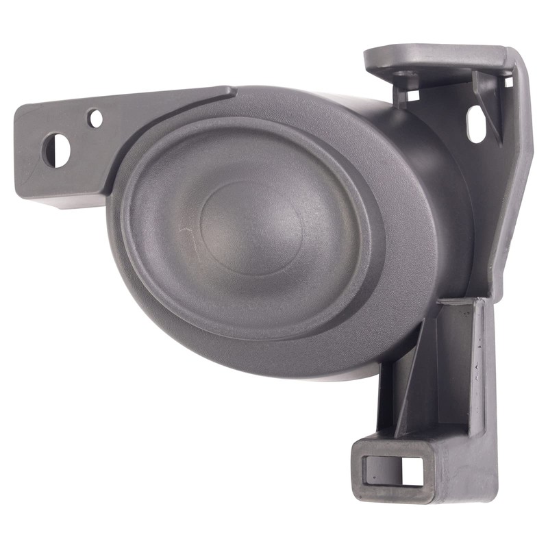 TRQ Front Left Fog Light Hole Cover Black Drivers Side