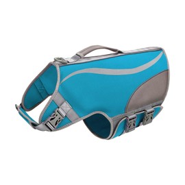 Life Jacket for Dogs, Comfortable Neoprene Life Jackets with Velcro Fastening & Adjustable Life Jacket