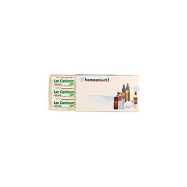 homeomart.com Lac Caninum Homeopathy Pellets (Pills) in 200C Potency, Pack of 3