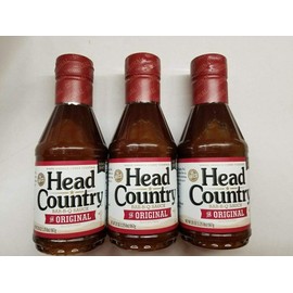 Head Country Barbecue BBQ Sauce ORIGINAL 3 Bottles 20oz per bottle