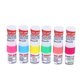 POY-SIAN Mark II Menthol Aromatherapy Nasal Inhaler, Natural Herbal Remedy with Cooling Essential Oils Poysian (Pack of 6)