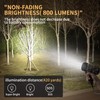 BUYSIGHT Rechargeable Spotlight Flashlight, High Lumen Hand held Spotlight Waterproof