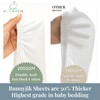 GOTS Organic 2 x Moses Basket Fitted Sheets - Luxuriously