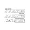 3 Models of Different Fake Taxi Stickers for Car JDM