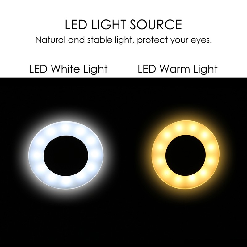 USB Makeup Tattoo LED Lamp Beauty Table Lamp with Clamp