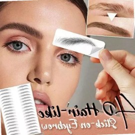 반영구 눈썹 스티커 셀프 타투 방수 지속 일주일 자연스러운 입체 눈썹 메이크업 [E10] Semi-Permanent Eyebrow Stickers Self-Tattoo Waterproof Lasts a Week Natural 3D Eyebrow Makeup [E10]
