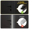 Weather Stripping Door Seal, Q-Shaped Kerf Foam Strip, 8 FT,