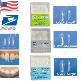 TOR VM Dental Clear Matrix TOR VM Anterior Matrices BT Fits Bioclear Black Triangle - 1.909-Large