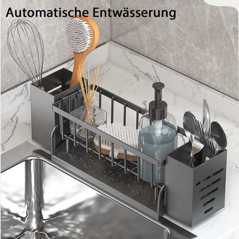 Koolkasa Kitchen Sink Organiser with Storage Tube