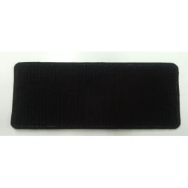 CHIEF RANGE SAFETY OFFICER  EMB PATCH 11X5 AND 5X2 HOOK ON BACK blk on red