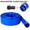 Geowaky 1-1/2" (Flat 2.6’’ width) x 100 FT Pool Backwash
