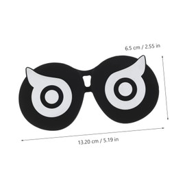 DOITOOL 5pcs Vr Lens Scratch Protector for Sunproof Lens Pad and Easy to Clean Cute Owl Design Vr Accessory for Dust
