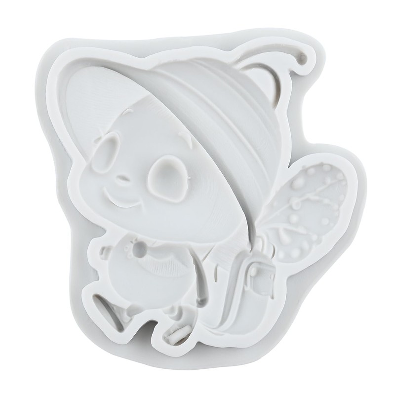 TAOXIBEI Cartoon Bee Polymer Clay Mold Bee Silicone Resin Molds