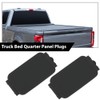 G-PLUS Truck Bed Rail Cap Plastic Bedrail Insert Plug Box