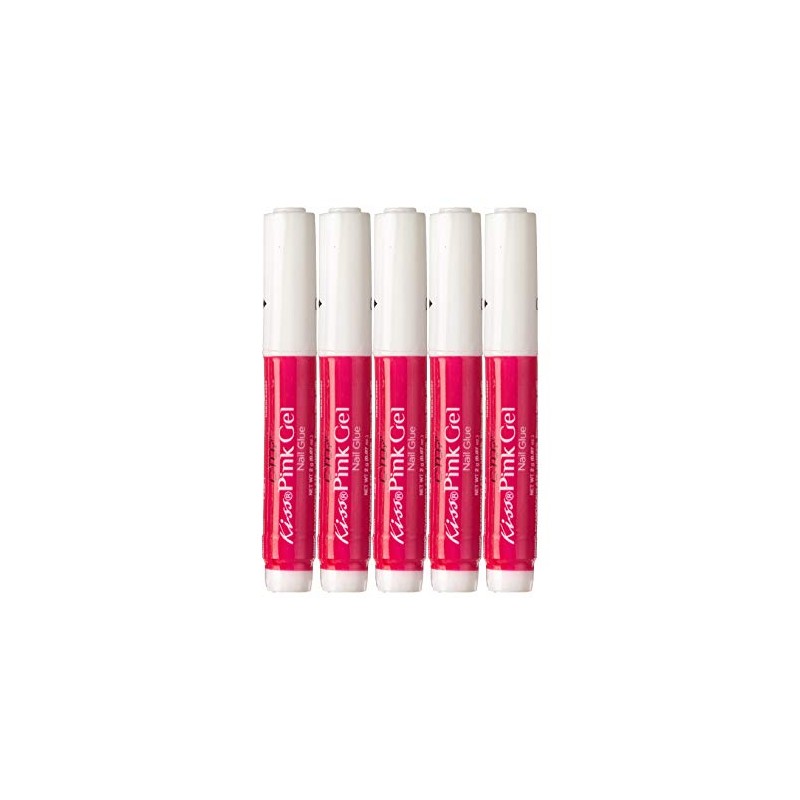 Kiss Pink Gel Nail Glue