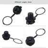 Air Valve Pair High Density ABS Plastic Leak Proof Convenient