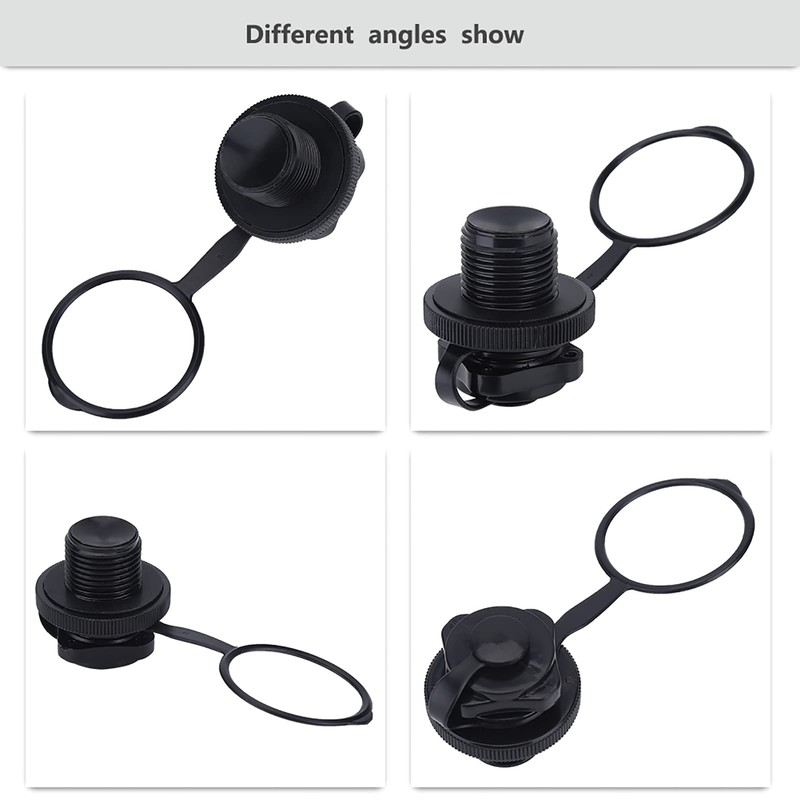 Air Valve Pair High Density ABS Plastic Leak Proof Convenient