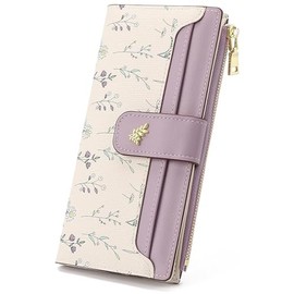 Cartera para Mujer, Cartera Pequeña Estilo Minimalista Cartera de Tarjeta con Monedero y Ventana para ID, Tarjetas de Crédito con Compartimentos, Cartera Elegante para Damas y Chicas Se Puede Regalar.