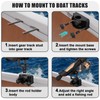 Fishing Rod Holders for Boat, Boat Rod Holder with Track